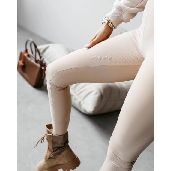 Olavoga Dopet leggings bézs