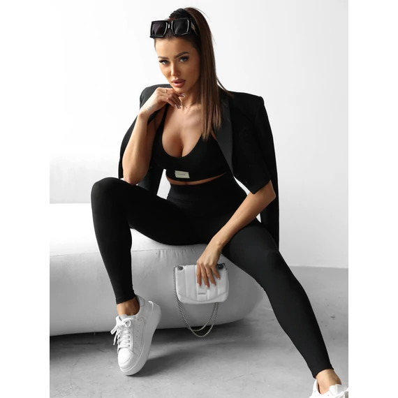 Olavoga Larix leggings fekete