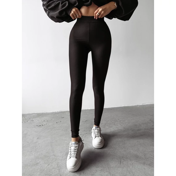 Olavoga Regi leggings fekete