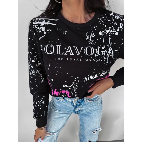 Olavoga Urban pulóver fekete