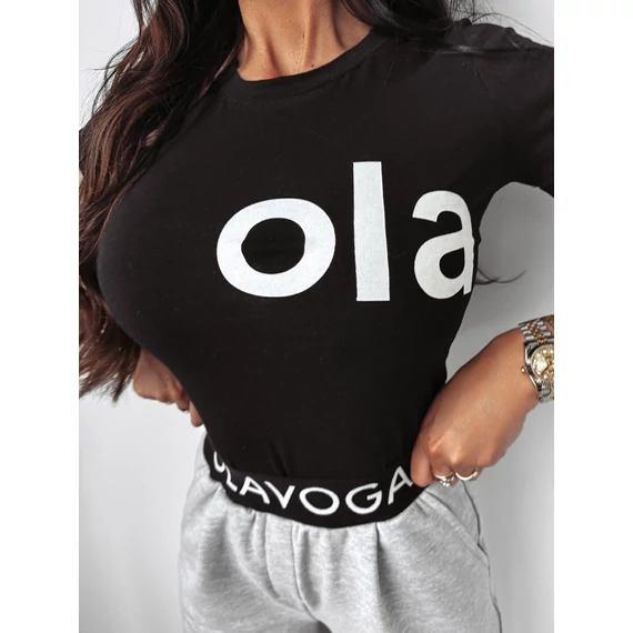 Olavoga Estera póló fekete