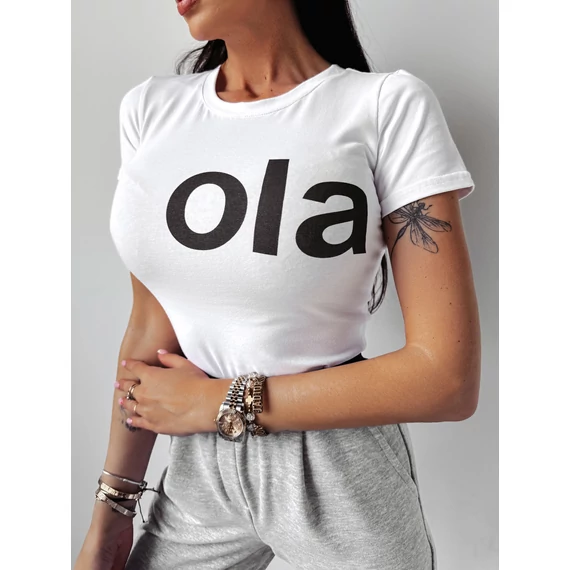 Olavoga Estera póló fehér