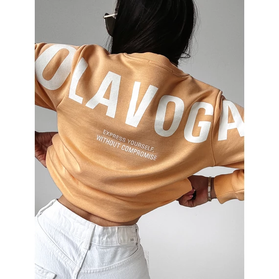 Olavoga Marbella pulóver narancs