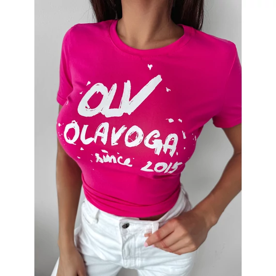 Olavoga Lush póló pink