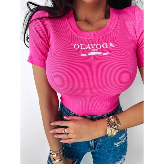 Olavoga Viva póló pink