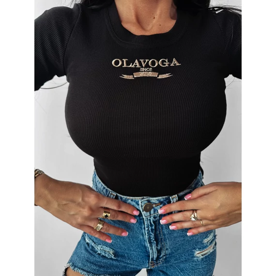 Olavoga Viva póló fekete