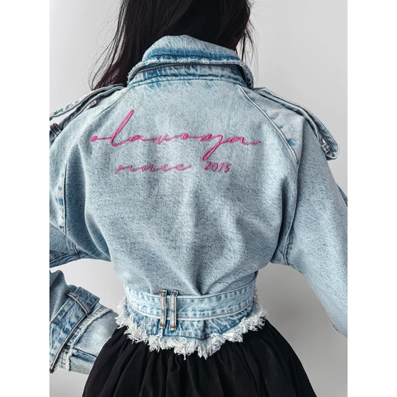 Olavoga Chloe farmerdzseki világoskék