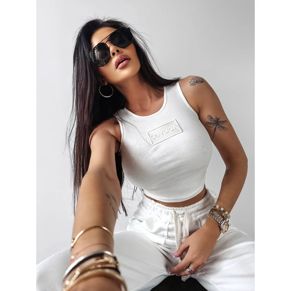 Olavoga Ruby top fehér