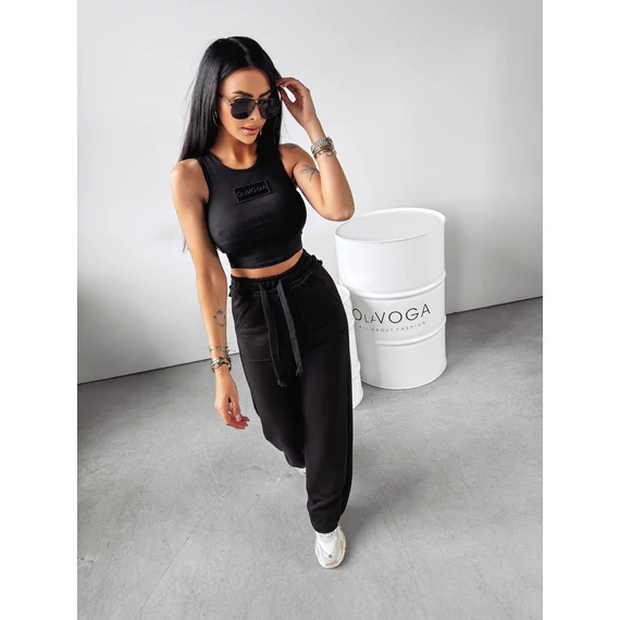 Olavoga Ruby top fekete