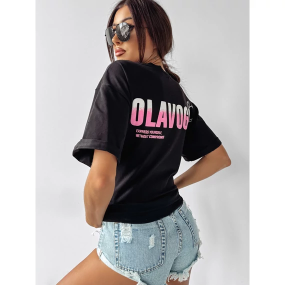 Olavoga One póló fekete