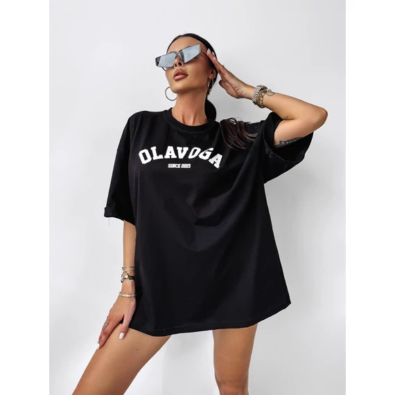 Olavoga Rouge póló fekete