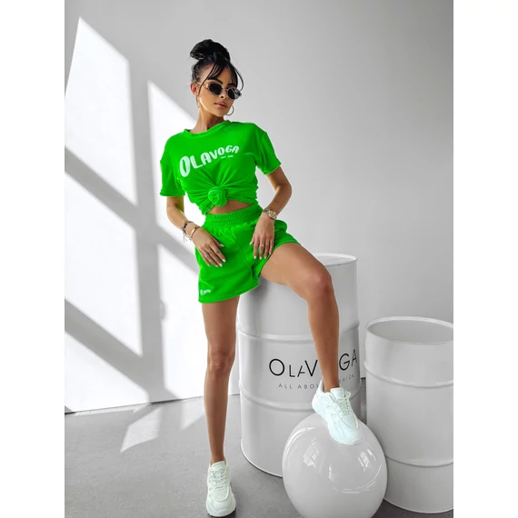 Olavoga Couture szett zöld