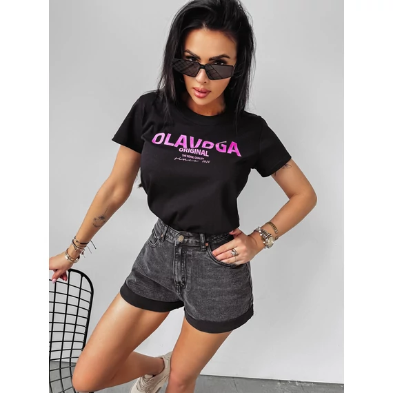 Olavoga Whisper póló fekete