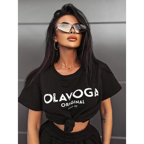 Olavoga Beverly póló fekete