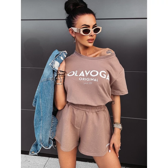 Olavoga Beverly póló latte