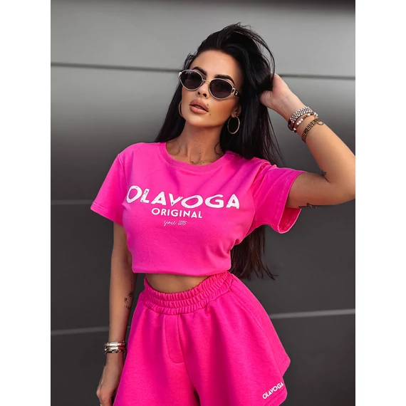Olavoga Beverly póló rózsaszín
