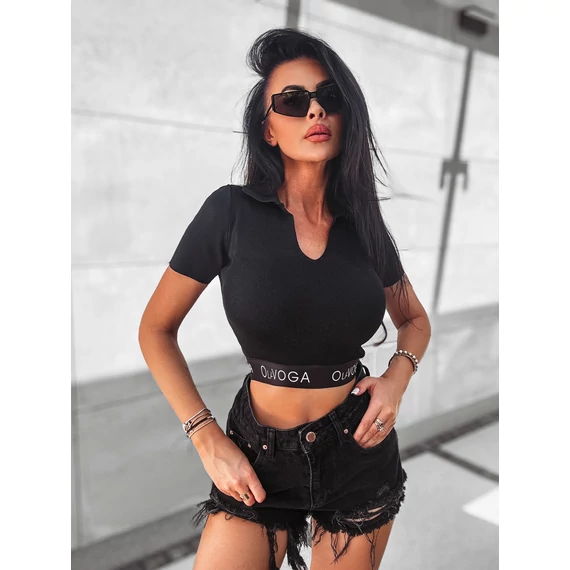 Olavoga Lavish póló fekete