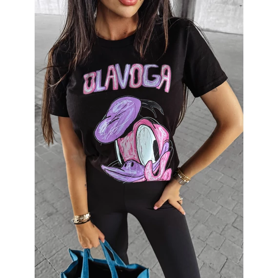 Olavoga Saucy póló fekete