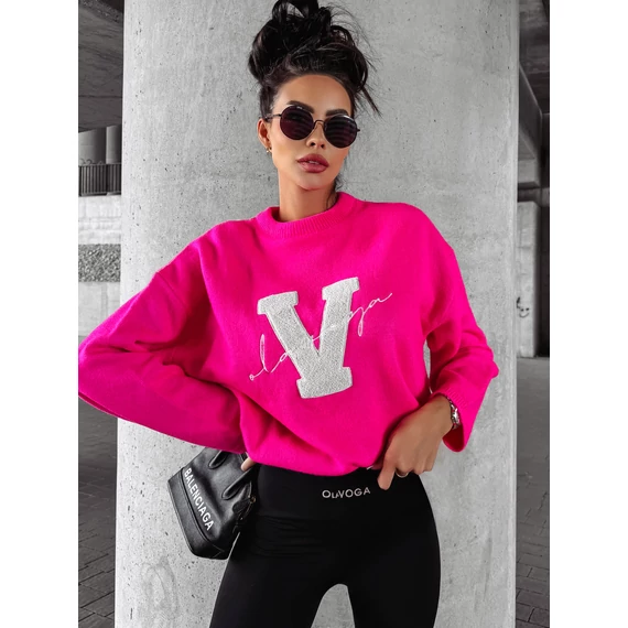 Olavoga Vici pulóver pink