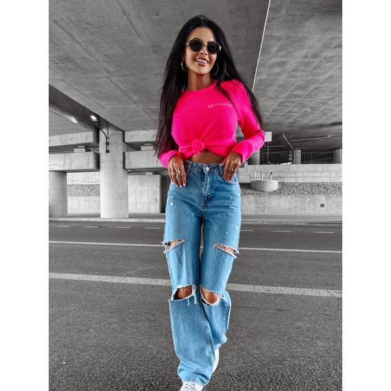 Olavoga Soft pulóver pink