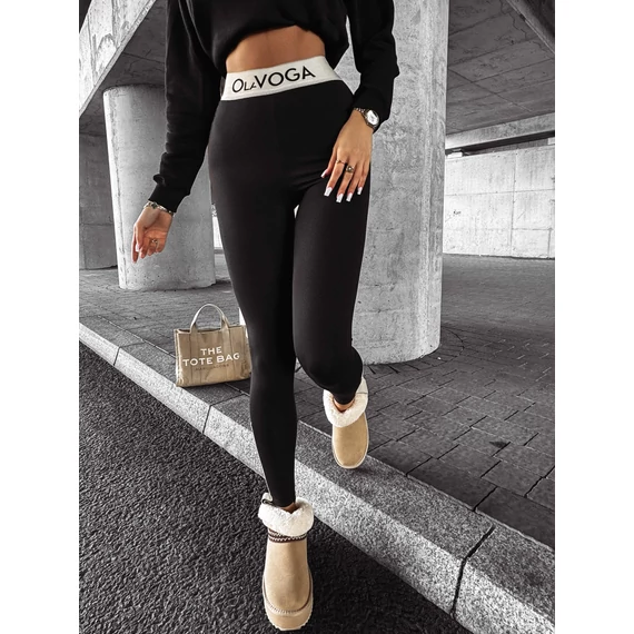 Olavoga Trei leggings fekete