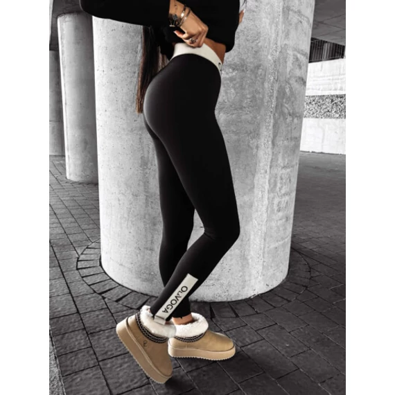 Olavoga Trei leggings fekete