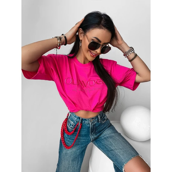 Olavoga Asher póló pink