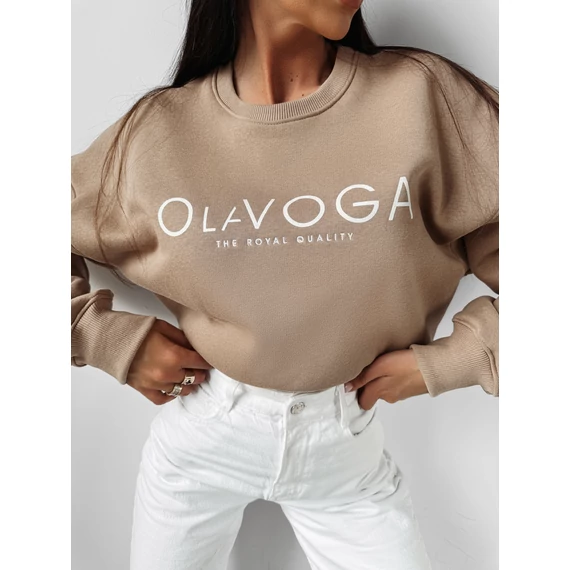 Olavoga Creme pulóver bézs