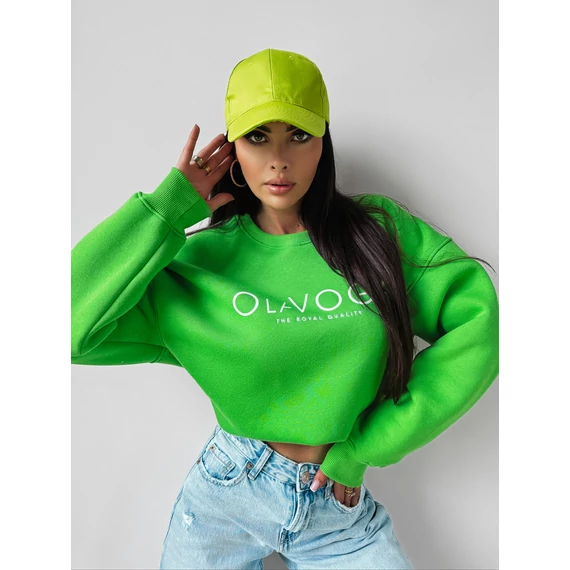 Olavoga Creme pulóver zöld