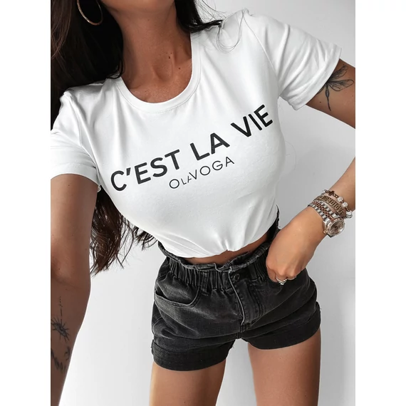 Olavoga Lavie póló fehér