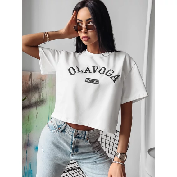Olavoga Issue póló fehér