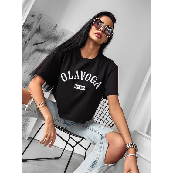 Olavoga Issue póló fekete