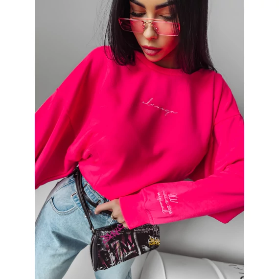 Olavoga Tanes pulóver pink