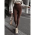 Kép 1/4 - Olavoga Leaf leggings barna
