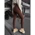 Kép 4/4 - Olavoga Leaf leggings barna